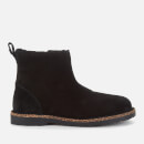 Birkenstock Women's Melrose Suede/Shearling Lined Chelsea Boots - Black