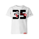 Fire Mario White T-Shirt (Kids) - Super Mario Bros. 35th Anniversary