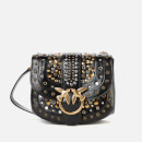 Pinko Women's Love Go Round Soft New Studs Bag - Black