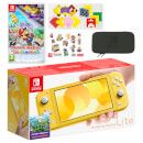 Nintendo Switch Lite (Yellow) Paper Mario: The Origami King Pack