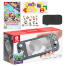 Nintendo Switch Lite (Grey) Paper Mario: The Origami King Pack