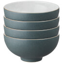Denby Impression Charcoal Rice Bowls (Set of 4)