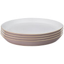 Denby Impression Pink Spiral Dinner Plates (Set of 4)