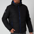 Superdry Men's Sports Puffer Jacket - Black
