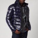 Superdry Men's High Shine Puffer Jacket - Nautical Navy