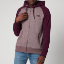 Superdry Men's Orange Label Classic Raglan Zip Hoodie - Academy Port
