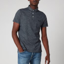 Superdry Men's Orange Label Jersey Polo Shirt - Eclipse Navy Feeder