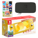 Nintendo Switch Lite (Yellow) Super Mario 3D All-Stars Pack