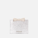 Ted Baker Women's Mellan Slotted Bow Pull Out Mirror Card Holder - Silver