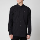 Tommy Jeans Men's Original Stretch Long Sleeve Shirt - Tommy Black