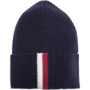 Tommy Jeans Men's Corporate Pima Cotton Beanie - Tommy Navy