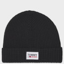 Tommy Jeans Men's Patch Beanie - Black