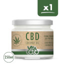 Coconut Oil Infused with CBD, 250ml