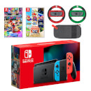 Nintendo Switch (Neon Blue/Neon Red) Mario Mega Pack