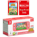 Nintendo Switch Lite (Coral) + Animal Crossing: New Horizons + Nintendo Switch Online (3 Months)