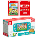 Nintendo Switch Lite (Turquoise) + Animal Crossing: New Horizons + Nintendo Switch Online (3 Months)