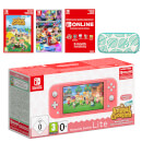 Nintendo Switch Lite (Coral) + Animal Crossing: New Horizons + Nintendo Switch Online (3 Months) + Mario Kart 8 Deluxe Pack