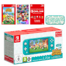 Nintendo Switch Lite (Turquoise) + Animal Crossing: New Horizons + Nintendo Switch Online (3 Months) + Mario Kart 8 Deluxe Pack