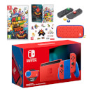 Nintendo Switch Mario Red & Blue Edition + Super Mario 3D World + Bowser's Fury Pack