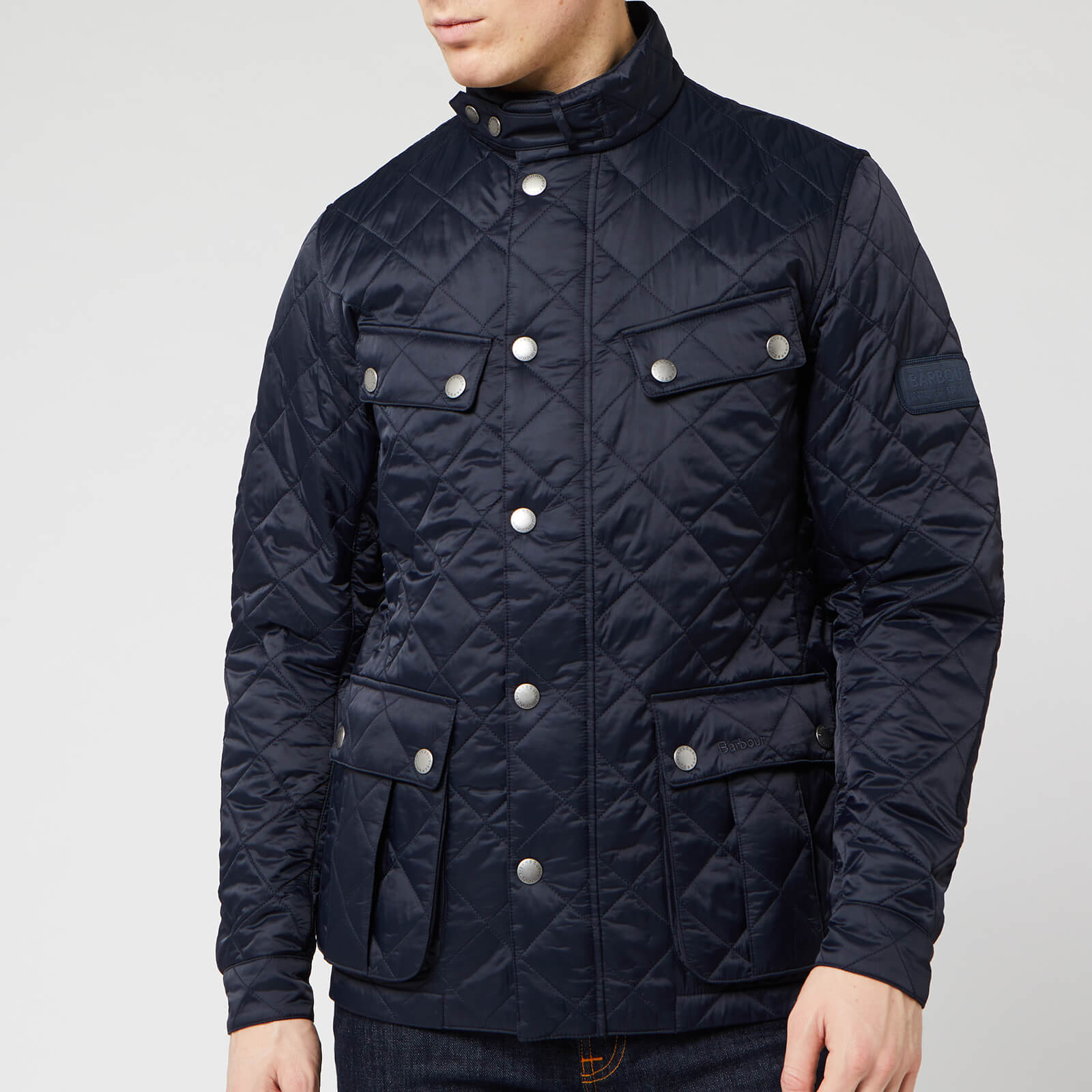 men's barbour international ariel quilted jacket
