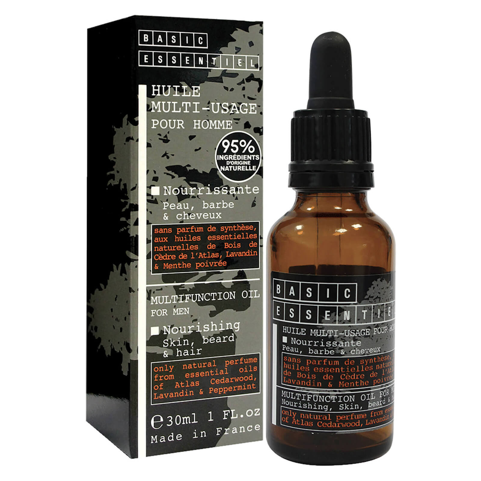 Basic Essentiel Huile Multi Usage Pour Homme Glossybox De