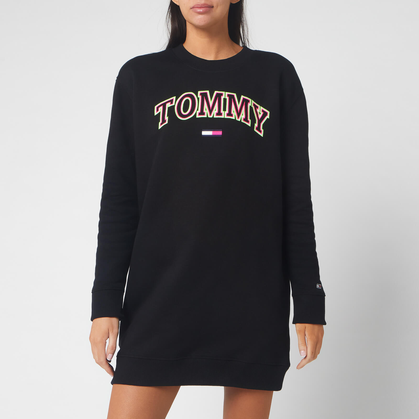 tommy jeans logo dress