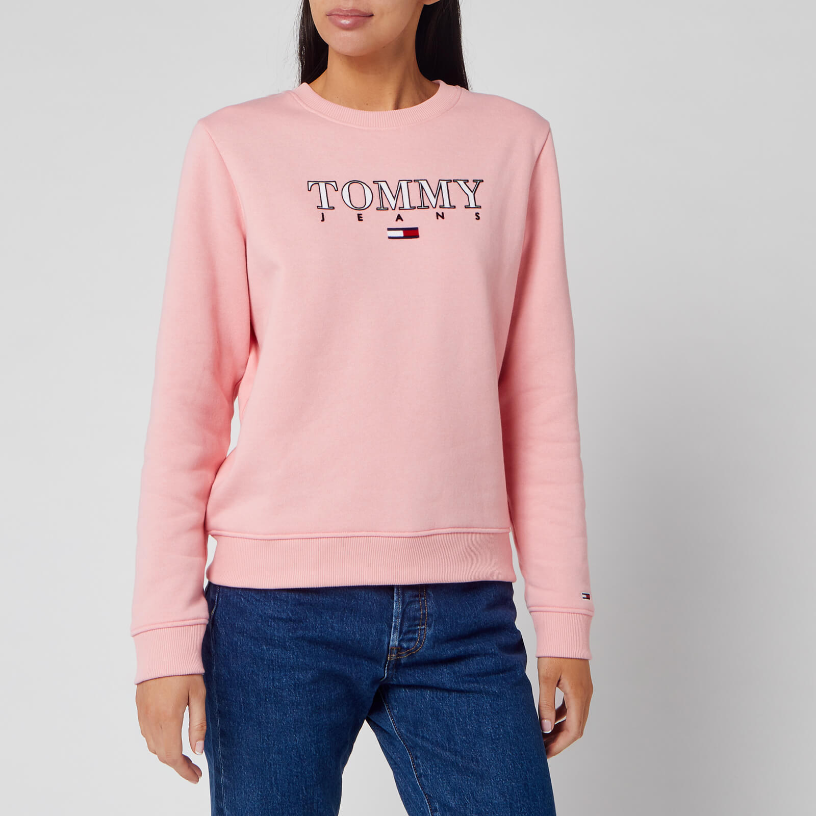 tommy jeans essential logo sweatshirt