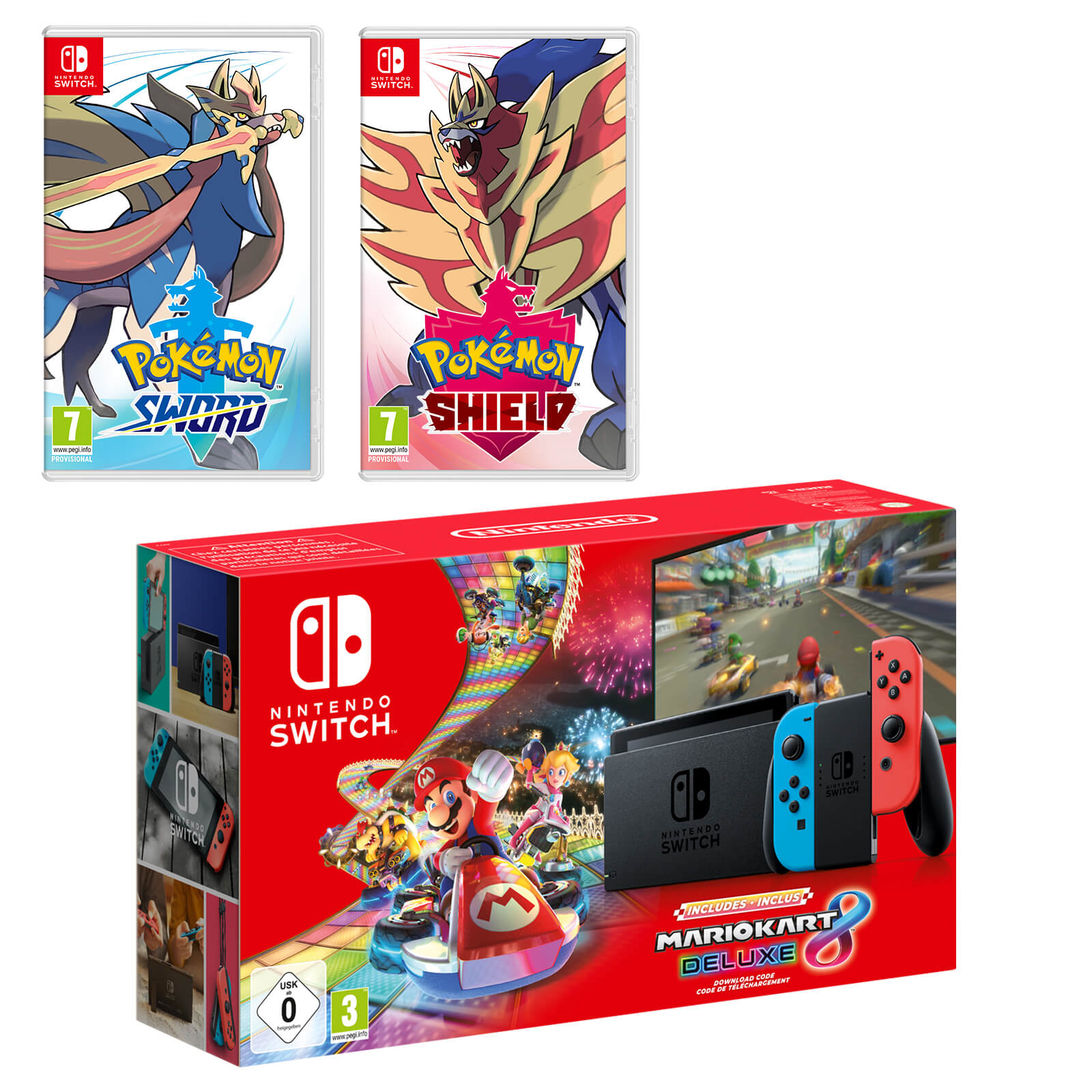 Nintendo Switch (Neon Blue/Neon Red
