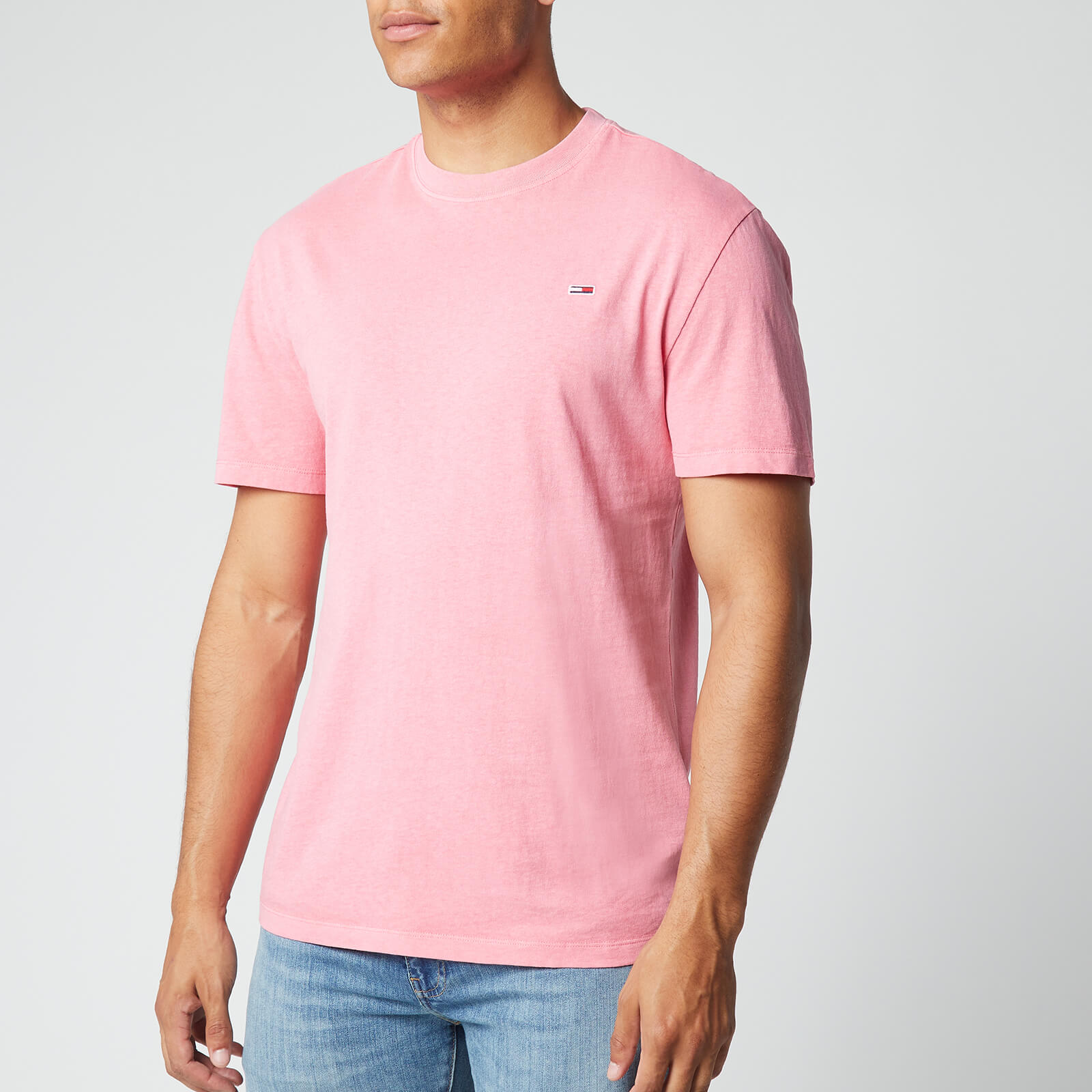 tommy jeans t shirt pink
