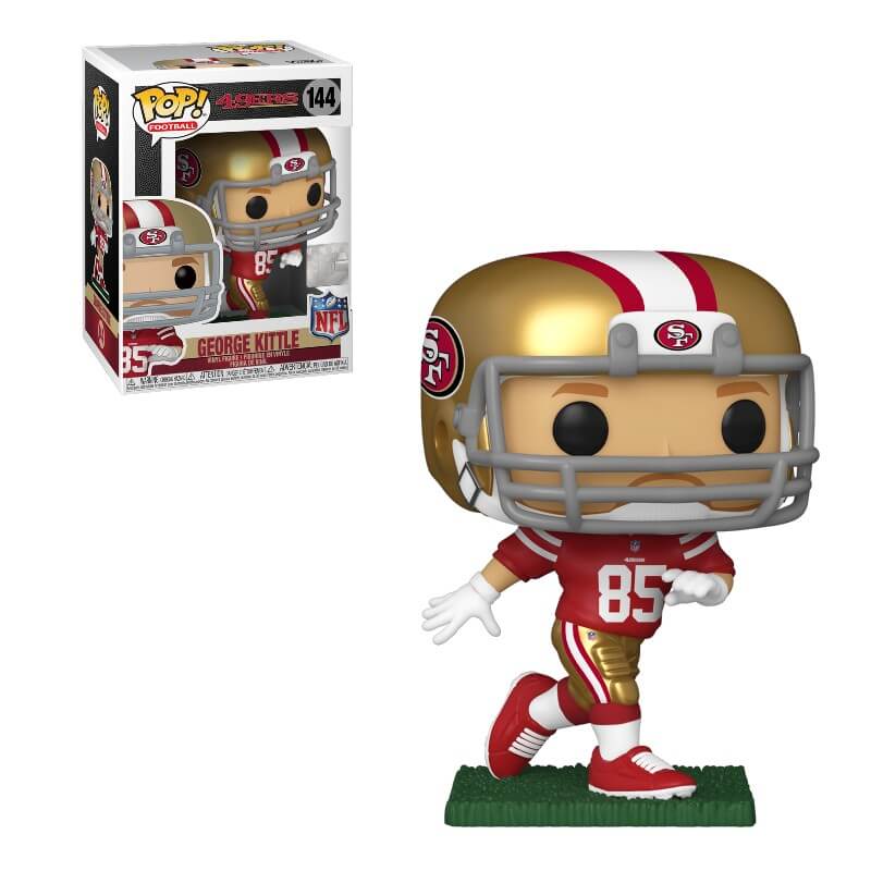 Nfl 49ers George Kittle Pop Vinyl Figure Pop In A Box De Should you draft george kittle?