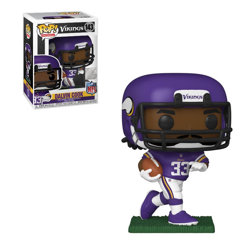 Nfl Minnesota Vikings Dalvin Cook Pop Vinyl Figure Pop In A Box De nfl minnesota vikings dalvin cook pop vinyl figure