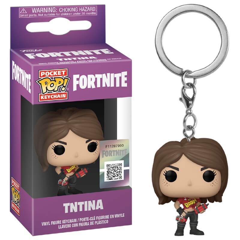 Fortnite Tntina Pop Portachiavi Pop In A Box Italia Merchandise including funok 5 star, keychains, pint sized heroes and more! fortnite tntina pop portachiavi
