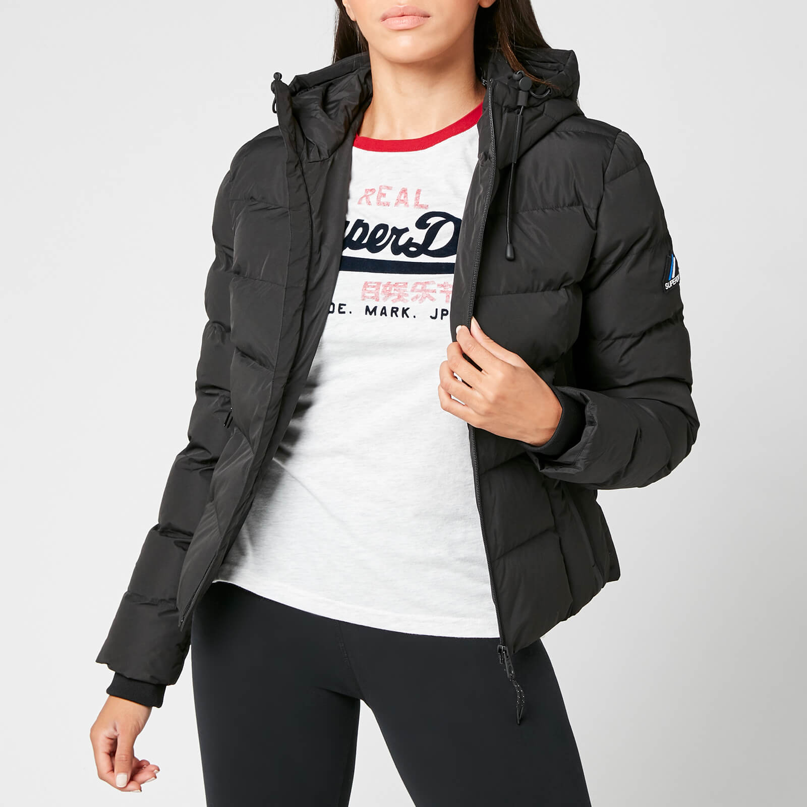 superdry sports puffer jacket women's