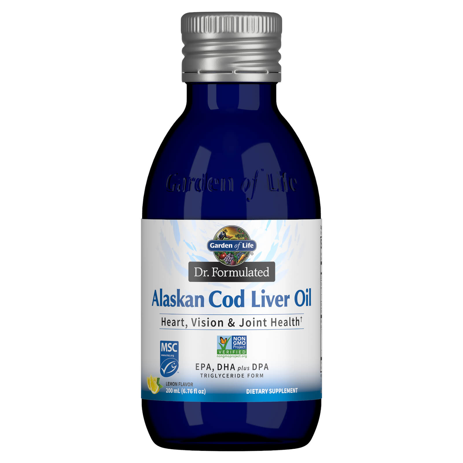 Alaskan Cod Liver Oil 200ml Garden Of Life Uk