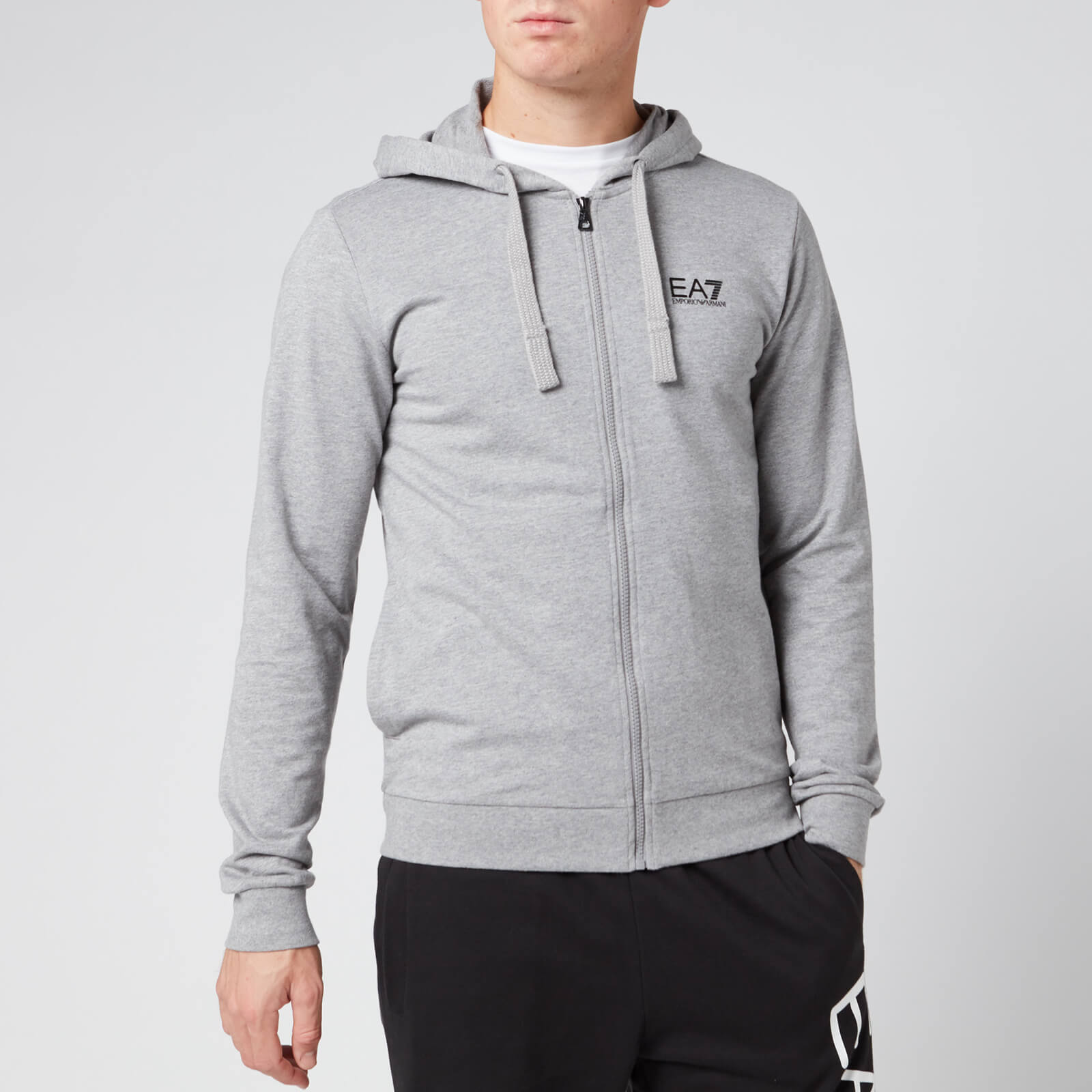 ea7 grey hoodie