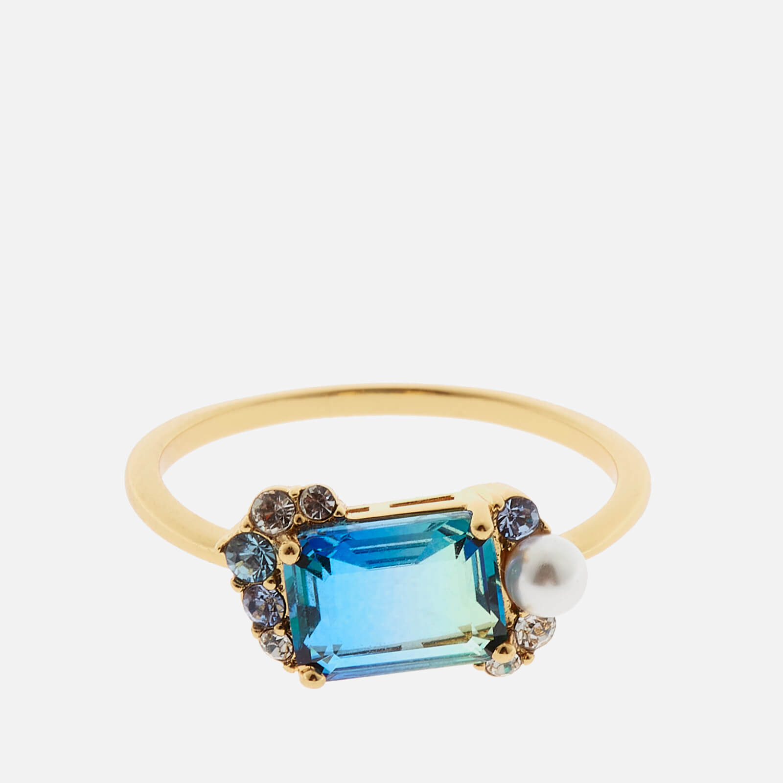 Olivia Burton Women S Under The Sea Bi Colour Bubble Ring Gold Thehut Com