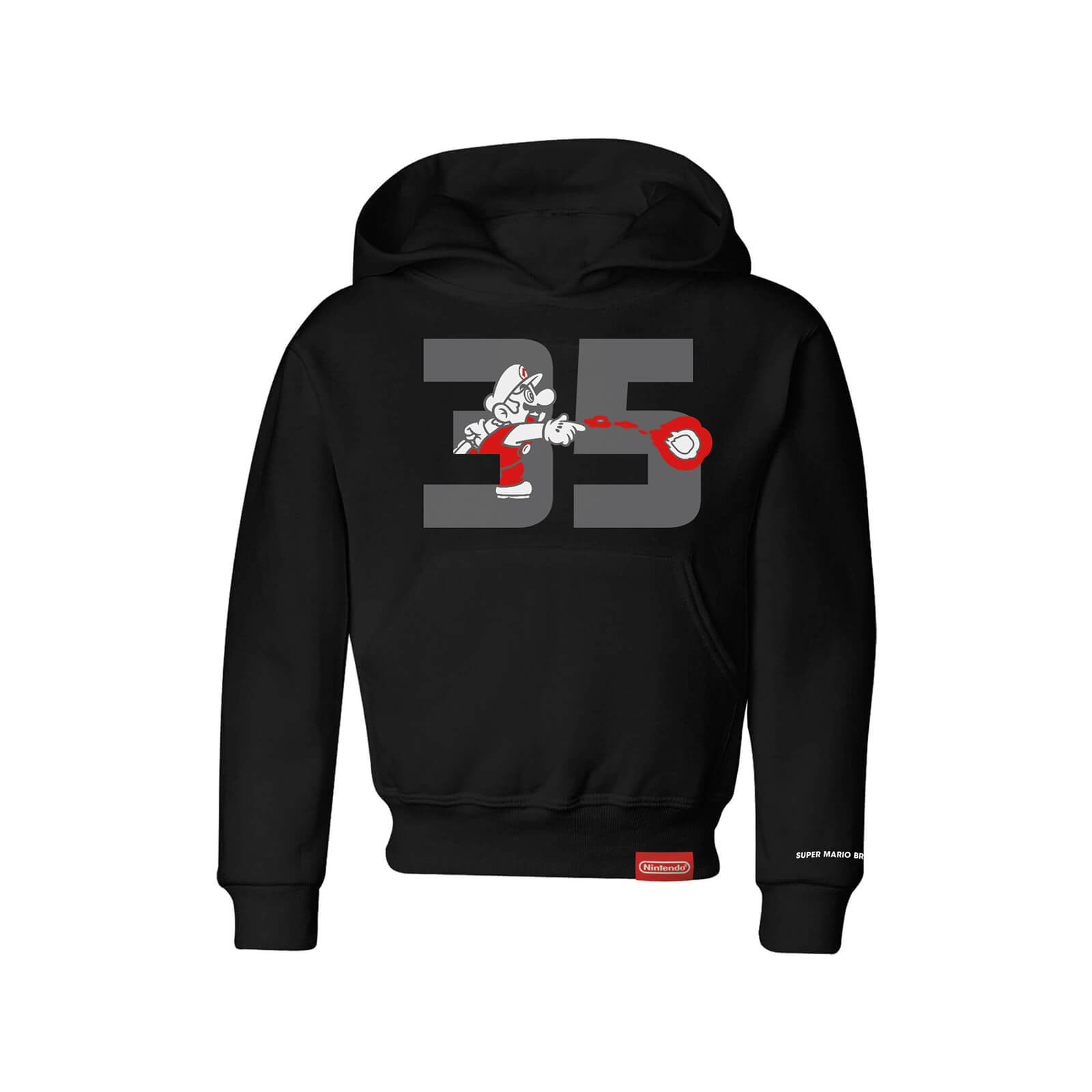 nintendo logo hoodie