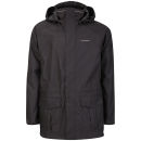 Craghoppers Men's Monroe Long Jacket - Black Pepper