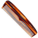 Kent R7T Handmade Tortoiseshell Effect Fine/Coarse Pocket Comb