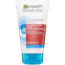 Garnier Pure Active oczyszczający peeling do twarzy przeciw zaskórnikom (150 ml)