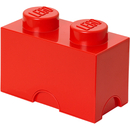 LEGO Aufbewahrungsbox 2 Noppen - Rot