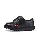 Infant Unisex Kick Lo Twin Leather Black - 5 Infant Unisex Kick Lo Twin Leather Black - 5