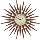 Newgate Pluto Wall Clock - Brown
