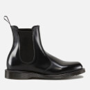 Dr. Martens Women's Flora Polished Smooth Leather Chelsea Boots - Black