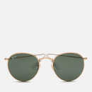 Ray-Ban Round Metal Sunglasses - Arista/Crystal Green - 50mm