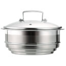 Le Creuset 3-Ply Stainless Steel Multi Steamer with Glass Lid