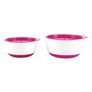 OXO Tot Small and Large Bowl Set - Raspberry