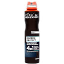 Déodorant Carbon Protect Men Expert L'Oréal Paris 250 ml