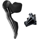 Shimano Dura-Ace Di2 R9170 Hydraulic Disc Brake STI Lever with Flat Mount Caliper Shimano Dura-Ace Di2 R9170 Hydraulic Disc Brake STI Lever with Flat Mount Caliper