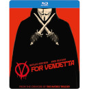 V For Vendetta Zavvi Uk Exclusive Limited Edition Steelbook Blu Ray Zavvi Us